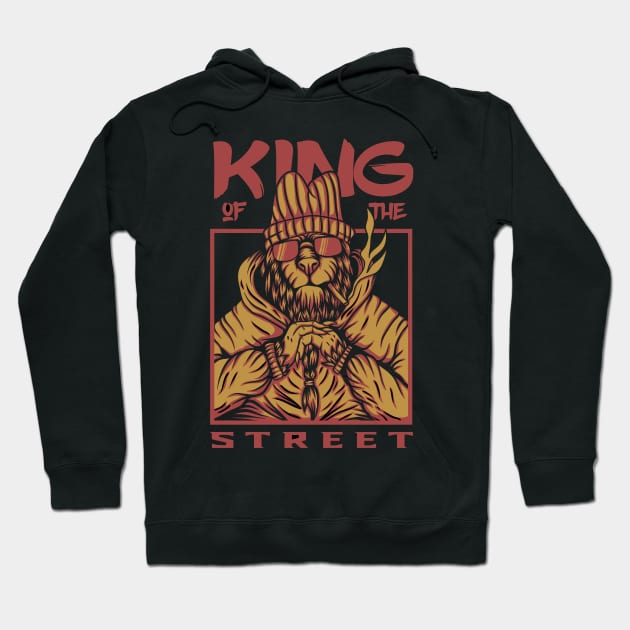 King of the street Hoodie by King Tiger